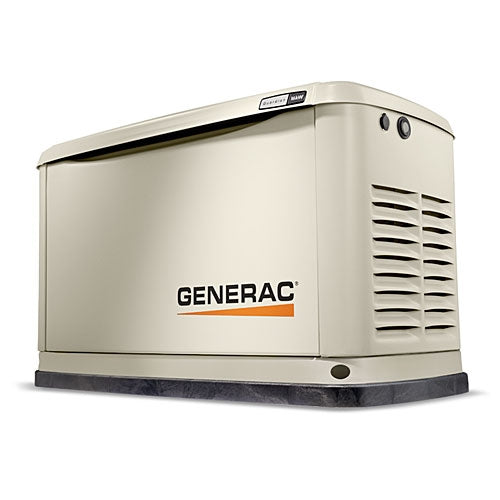 Generac Guardian 16 kW standby generator installed at a Fort McMurray area home