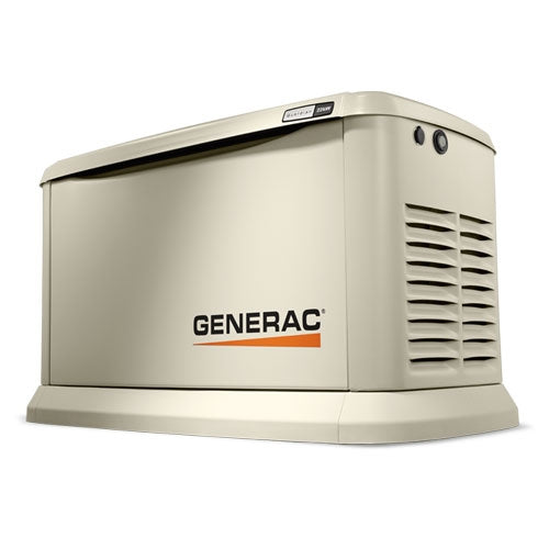 Generac Guardian 22 kW standby generator installed at a Fort McMurray area home
